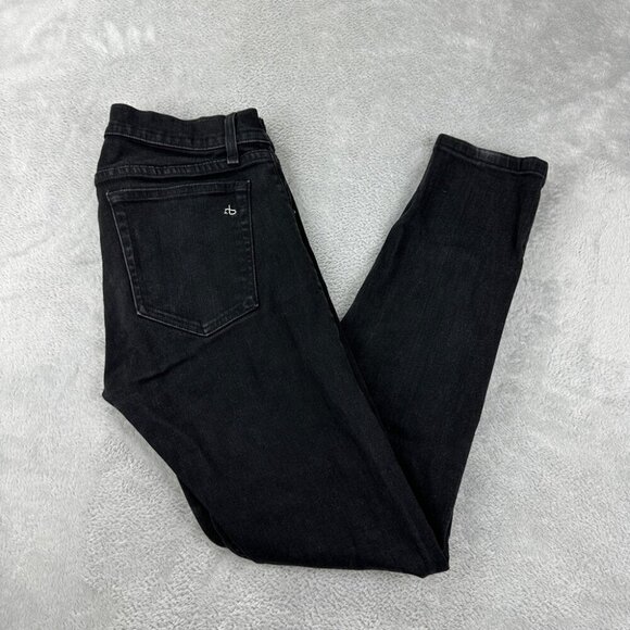 Rag & Bone Black Denim Skinny Jeans Men’s Size 32 US - Picture 2 of 11